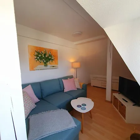 Charmante Maisonnette-dachgeschosswohnung In Zentraler Lage Apartmán